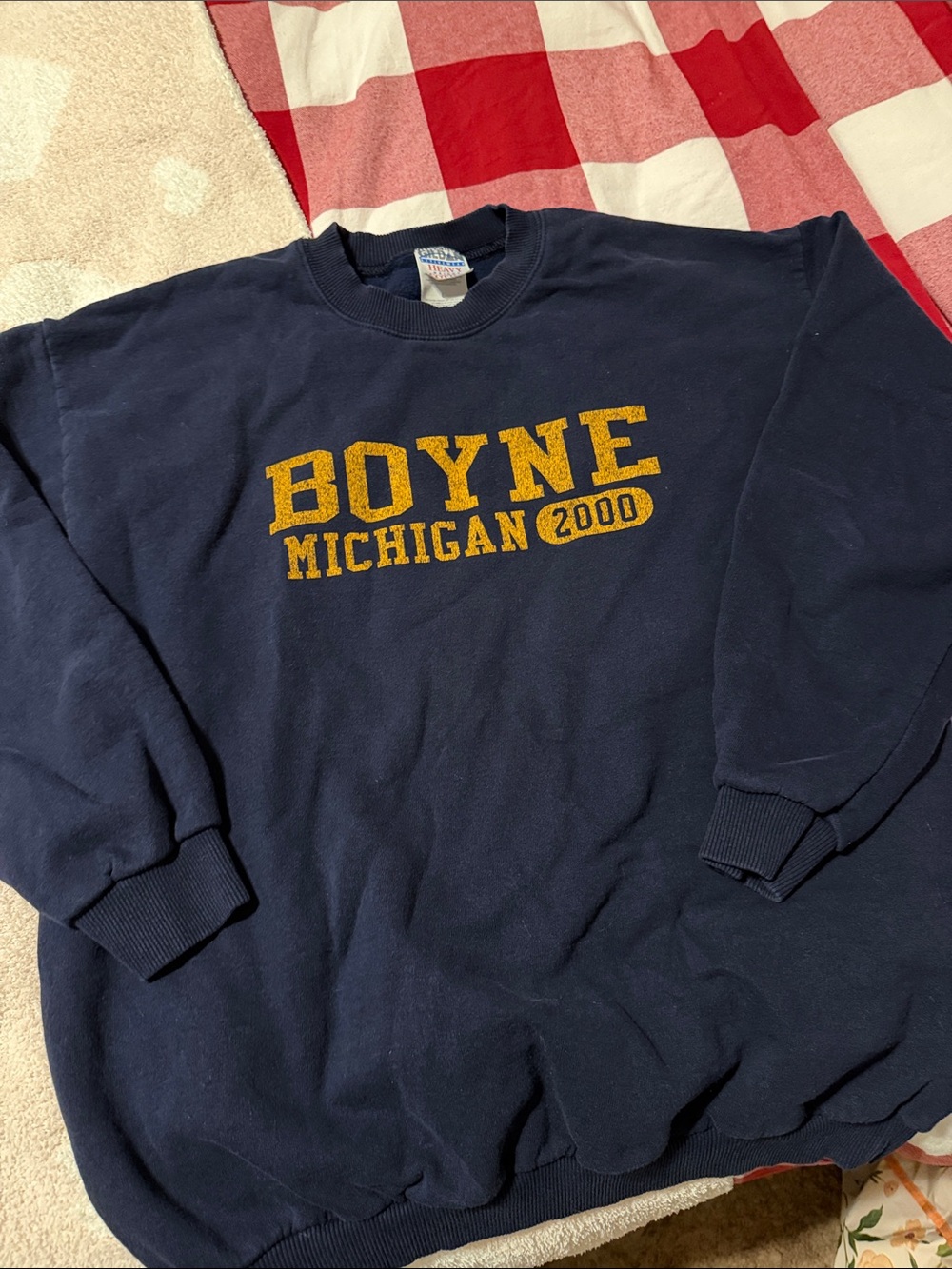 Vtg College Sweatshirt